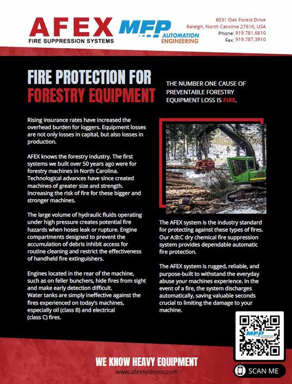Afex Forestry Sales Fire Suppression