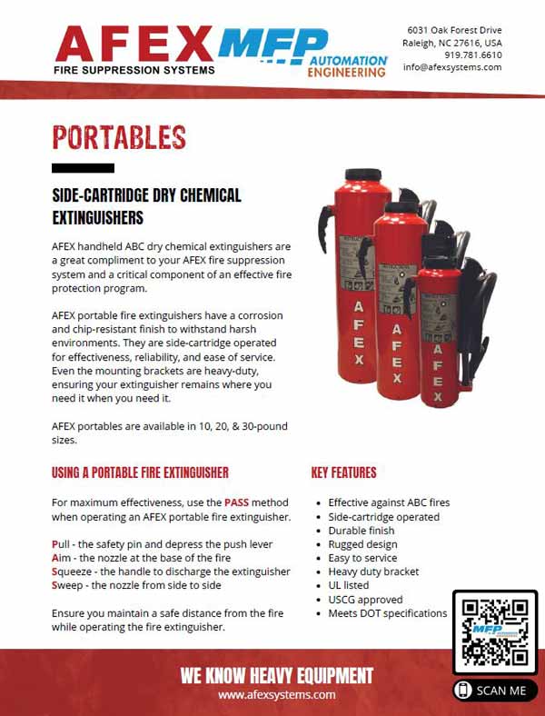 Afex Portable Extinguishers