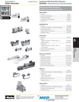 0600p Subbase Manifold Valves Mfp 1