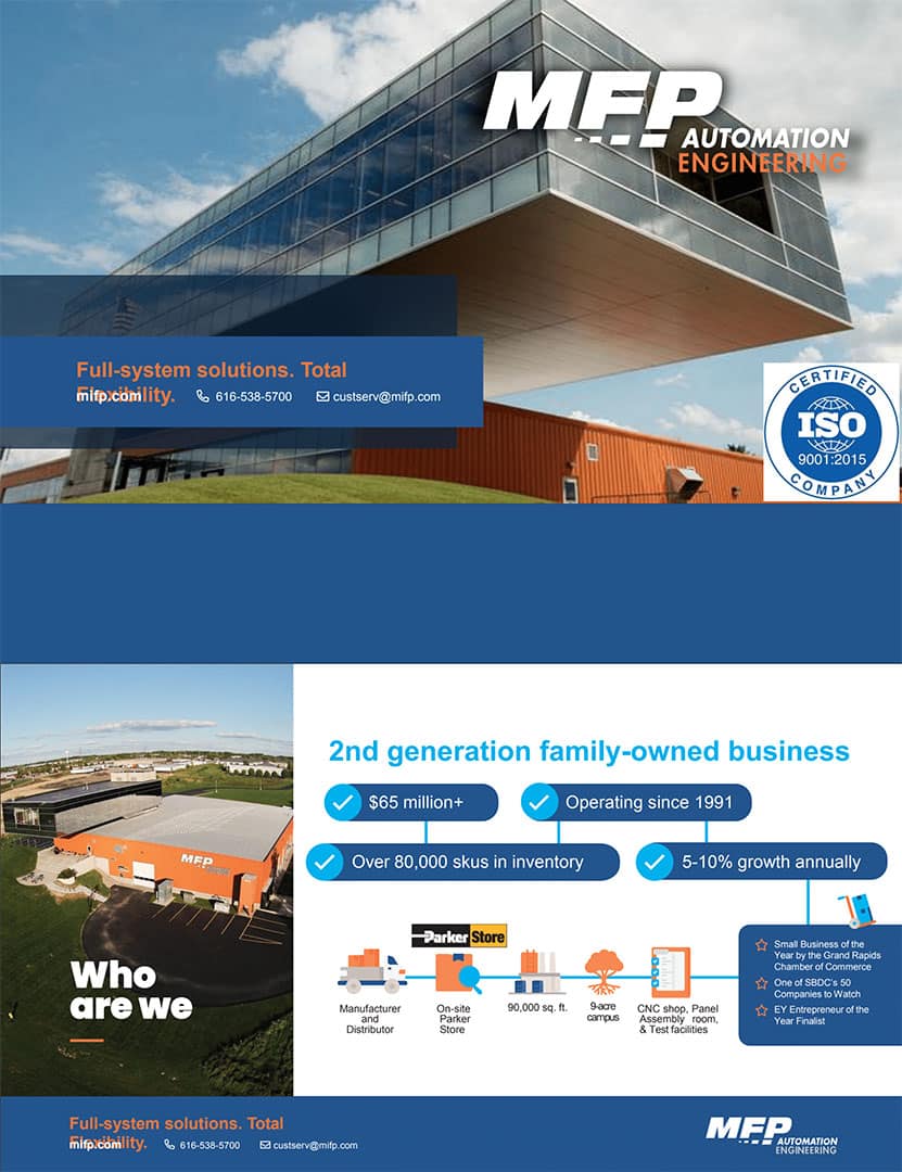 Michigan Automation Company MFP Capabilities